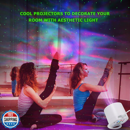 HERHOTER Galaxy Projector,Star Projector with Timer and Remote Control
